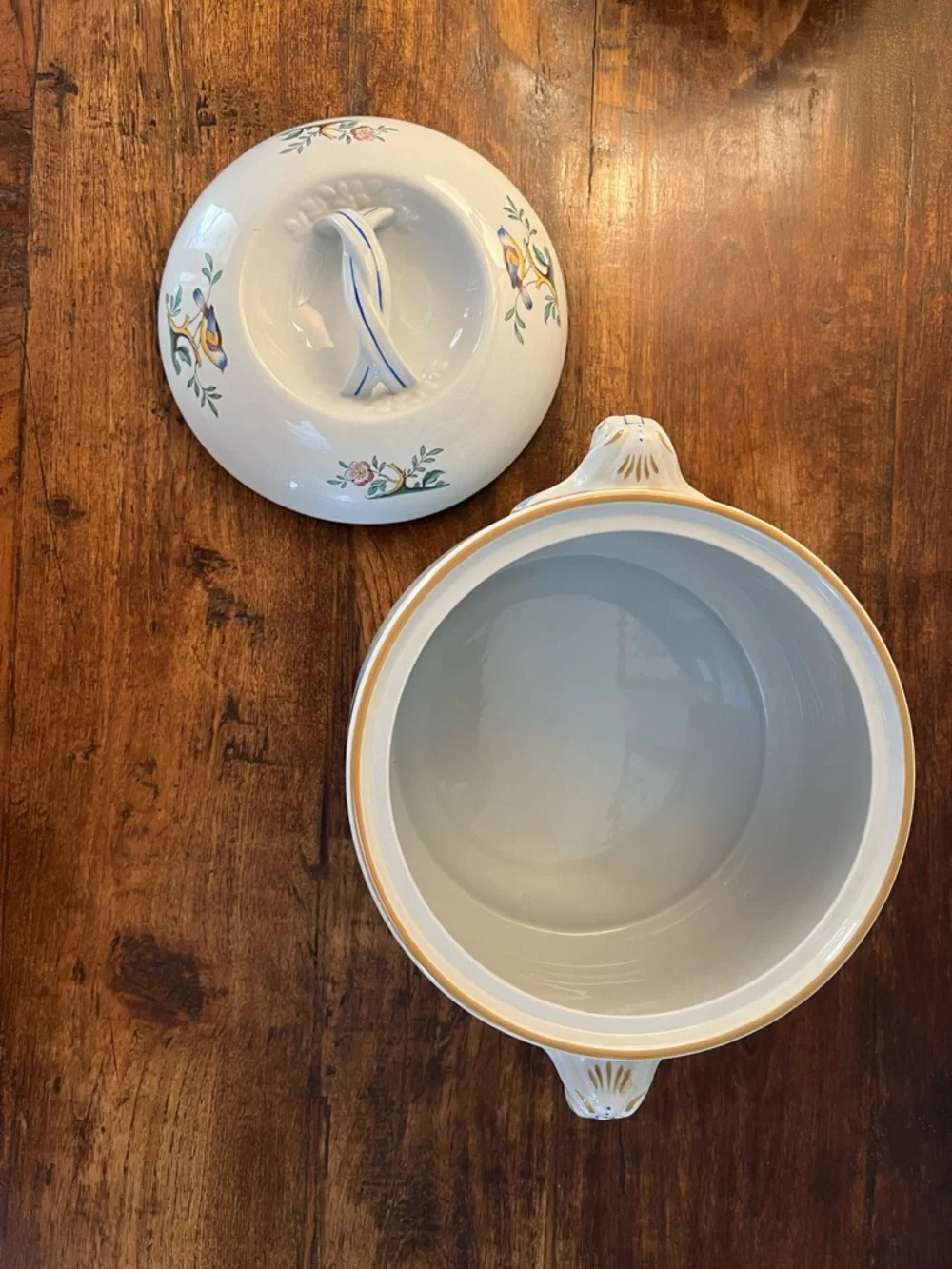 Spode Queensbird Covered Tureen Imperial Cookware Bird Motif Lidded Serving Dish